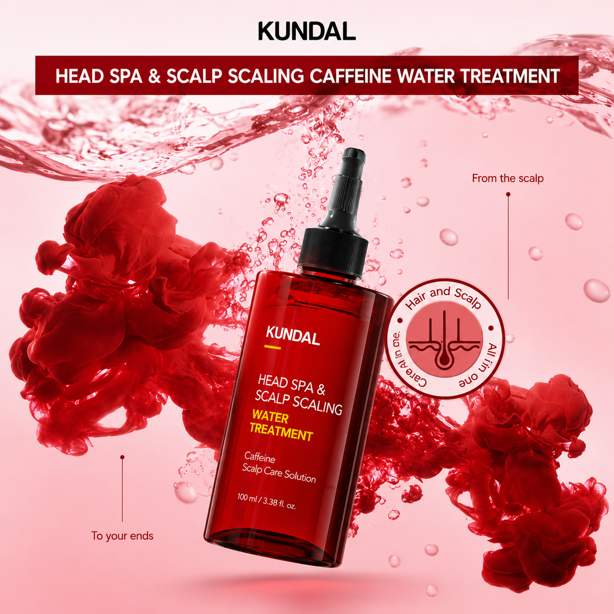 Caffeine Hair Loss Relief Scalp And Hair Water Treatment (300ml)