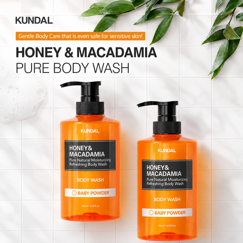 Honey And Macadamia Refreshing Body Wash (500ml)