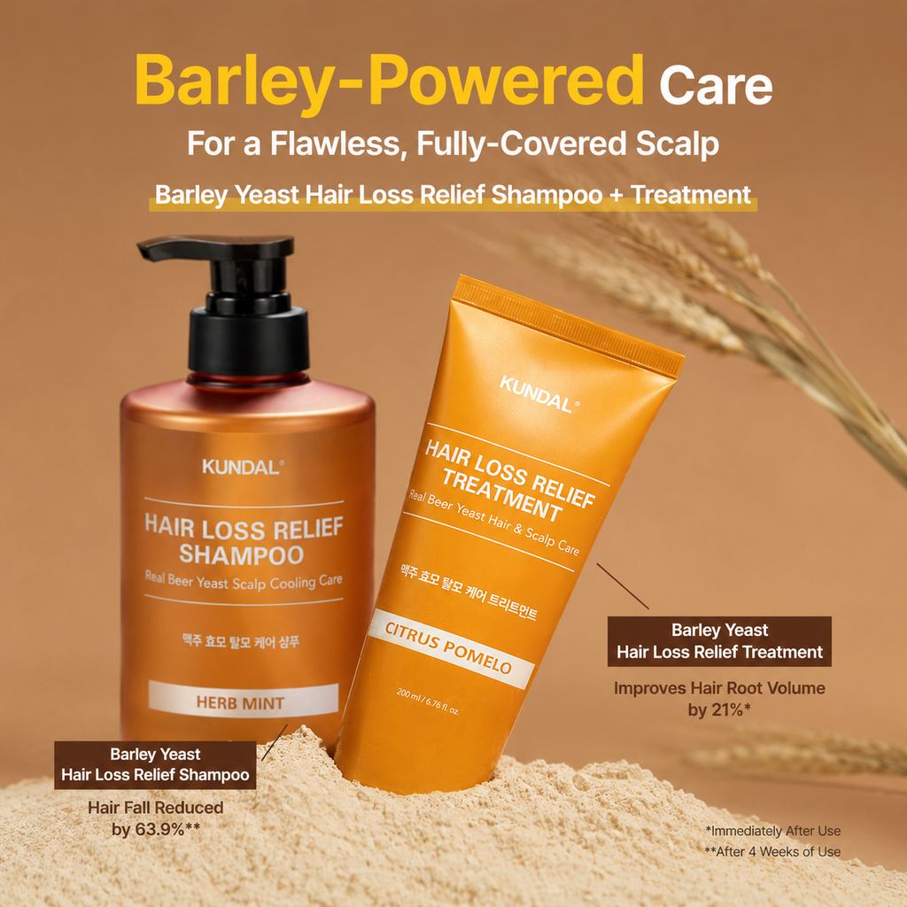 Barley Yeast Hair Loss Relief Scalp and Hair Treatment (200ml)