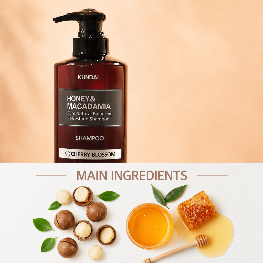 Honey And Macadamia Nature Balancing Shampoo (500ml)