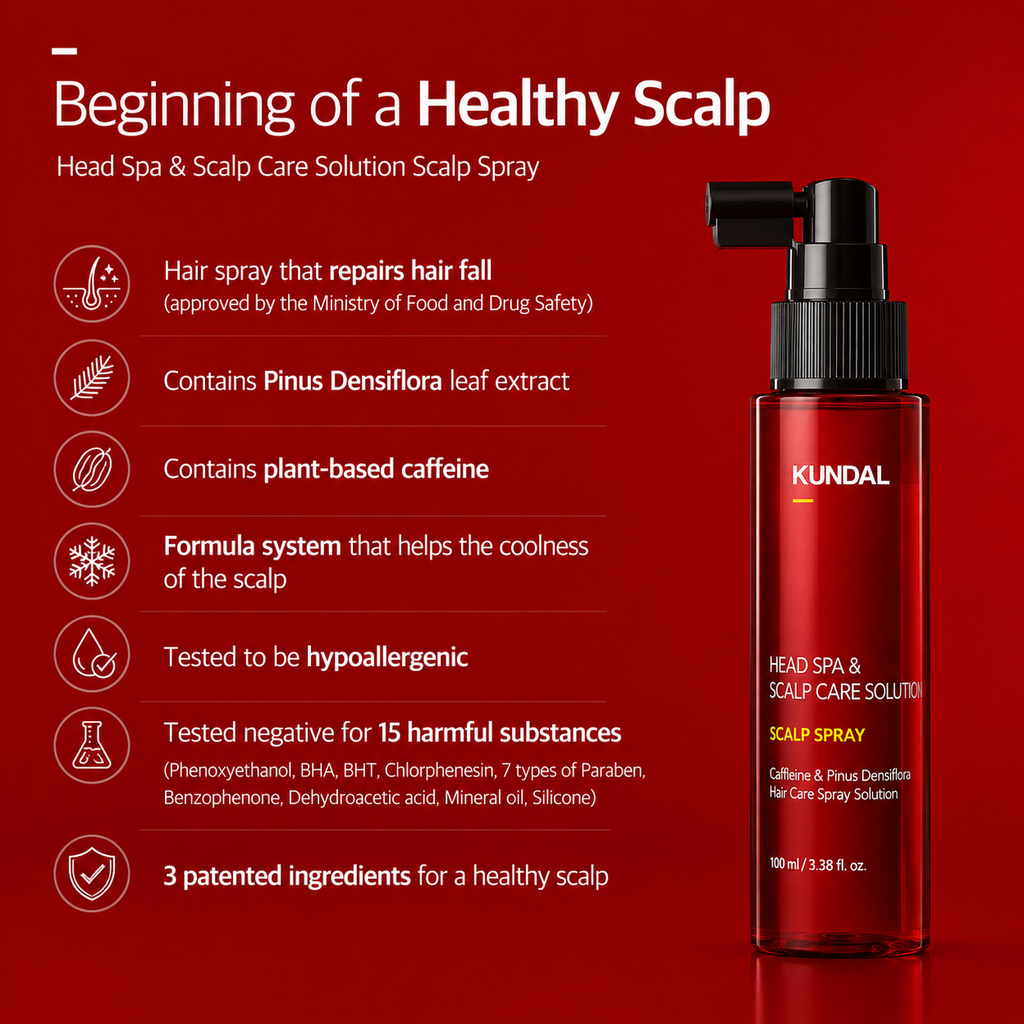 Caffeine Hair Loss Relief Scalp Care Tonic (100ml)