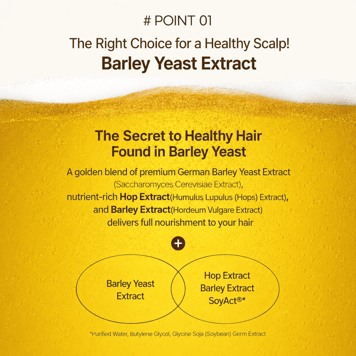 Barley Yeast Hair Loss Relief Scalp and Hair Treatment (200ml)