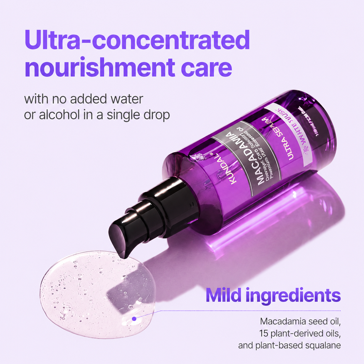 Honey And Macadamia Ultra Hair Serum (100ml)