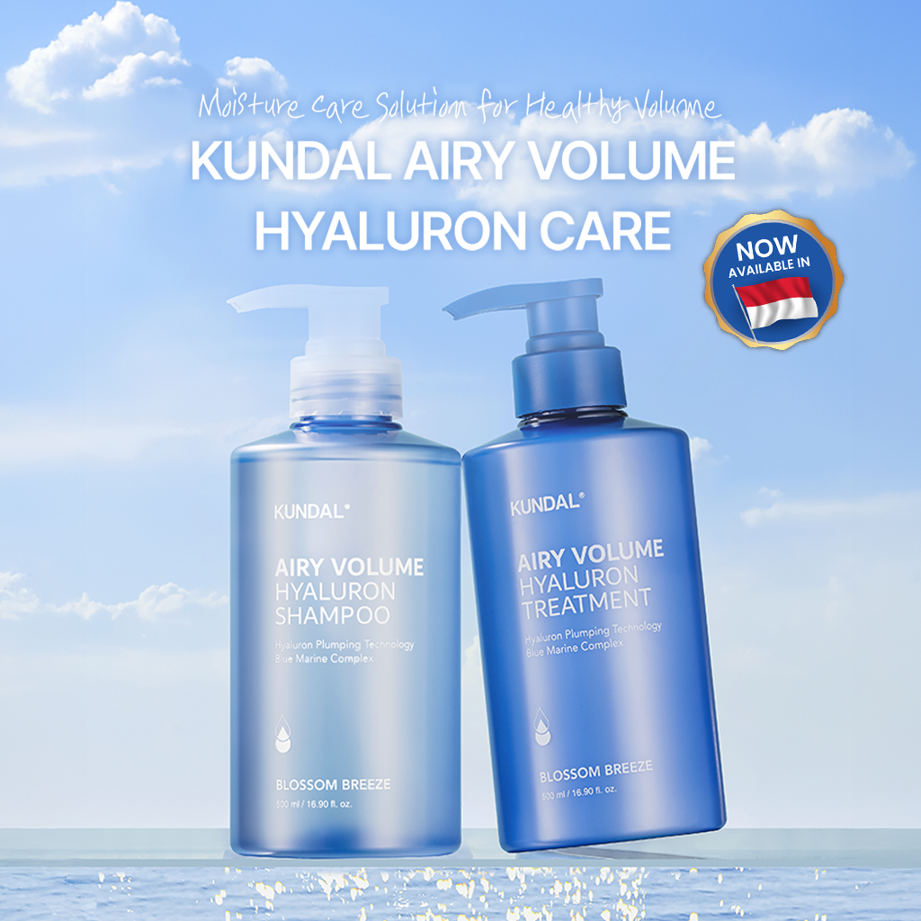 Airy Volume Hyaluron Shampoo (300ml or 500ml)