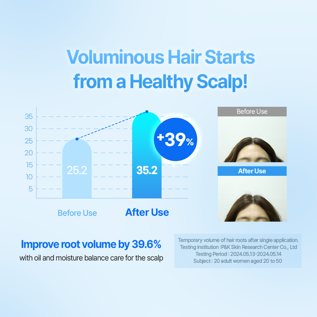 Airy Volume Hyaluron Shampoo (300ml or 500ml)